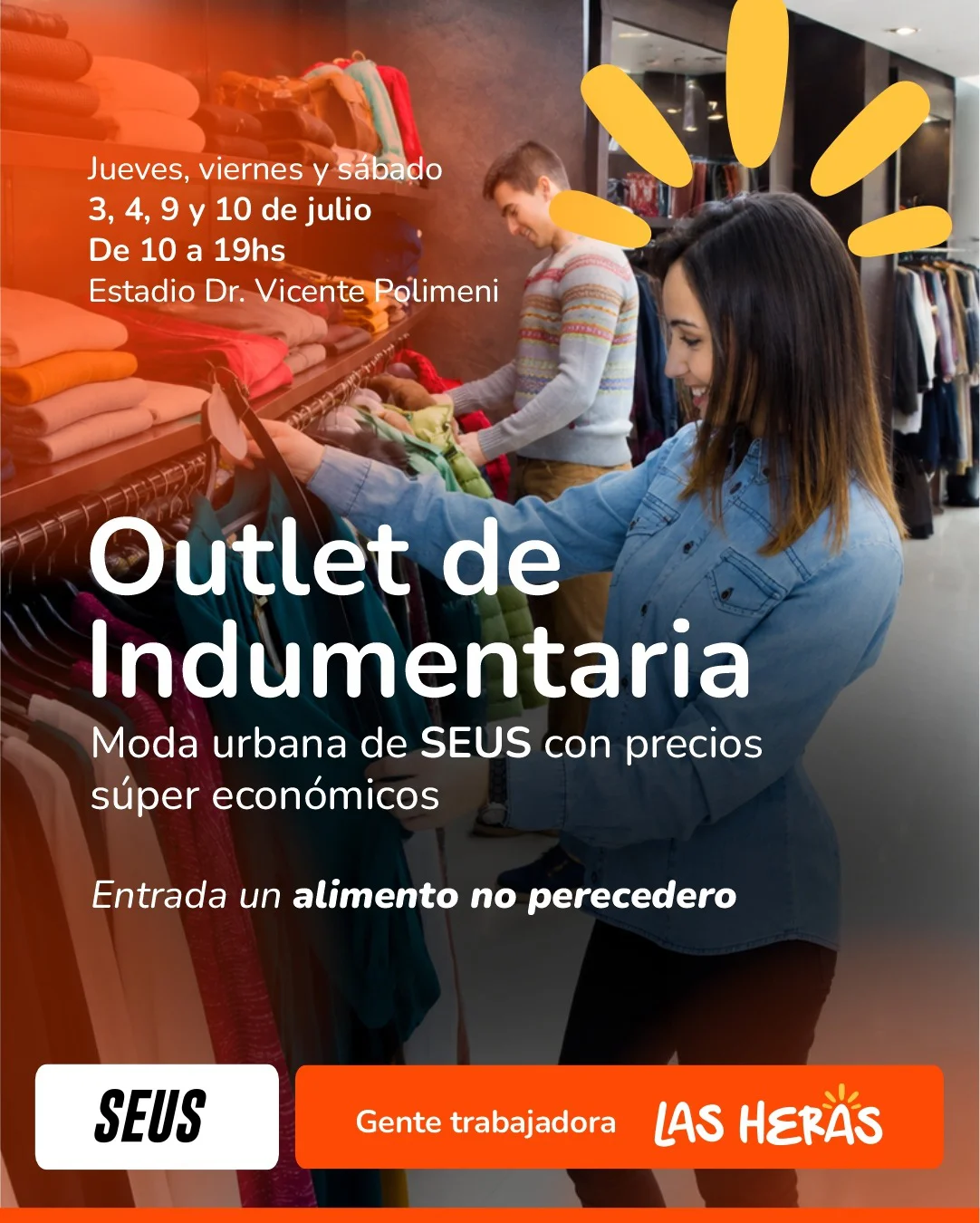 Las Heras - indumentria flyer