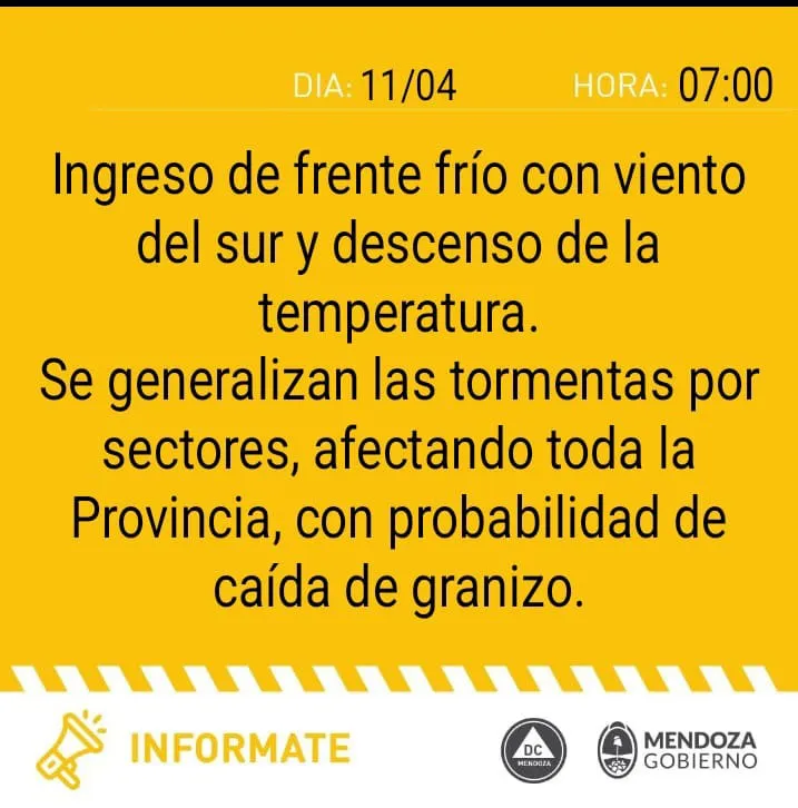 Pronóstico 11 de abril