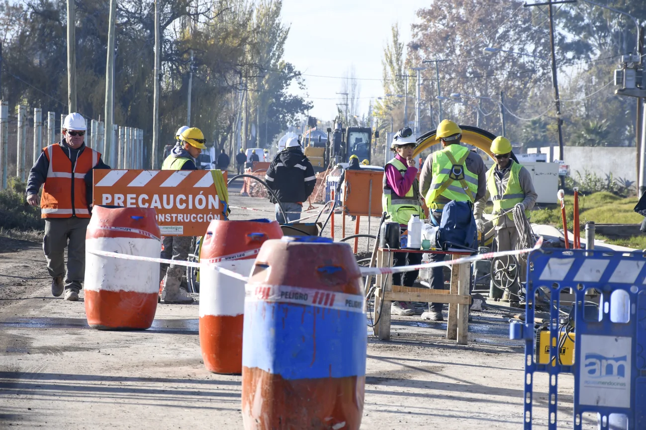 Guaymallén - Obra Cloacas - Los Corralitos