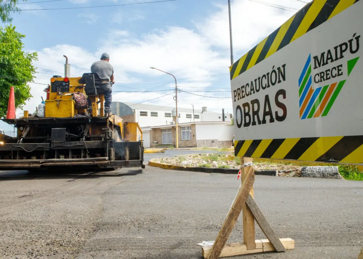 Maipú Obra asfalto