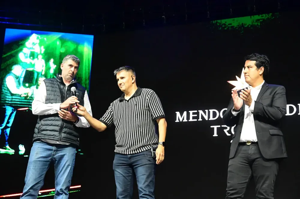 Marcelo Daud, Guido Vacca y Santiago Brito.