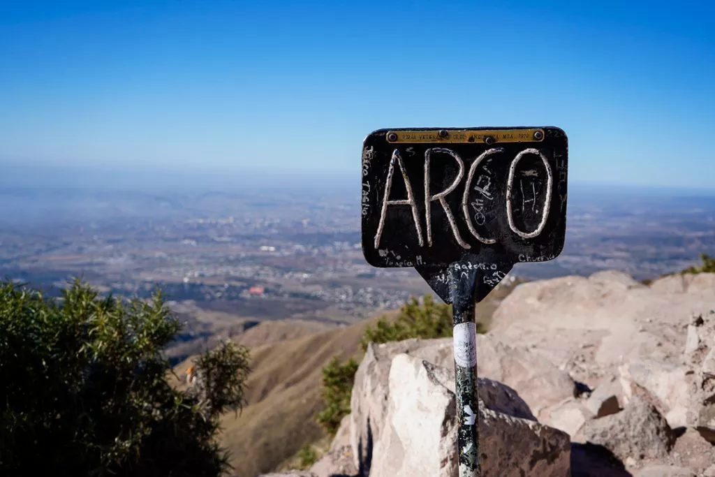 Cerro Arco. Foto: Municipalidad de Las Heras.