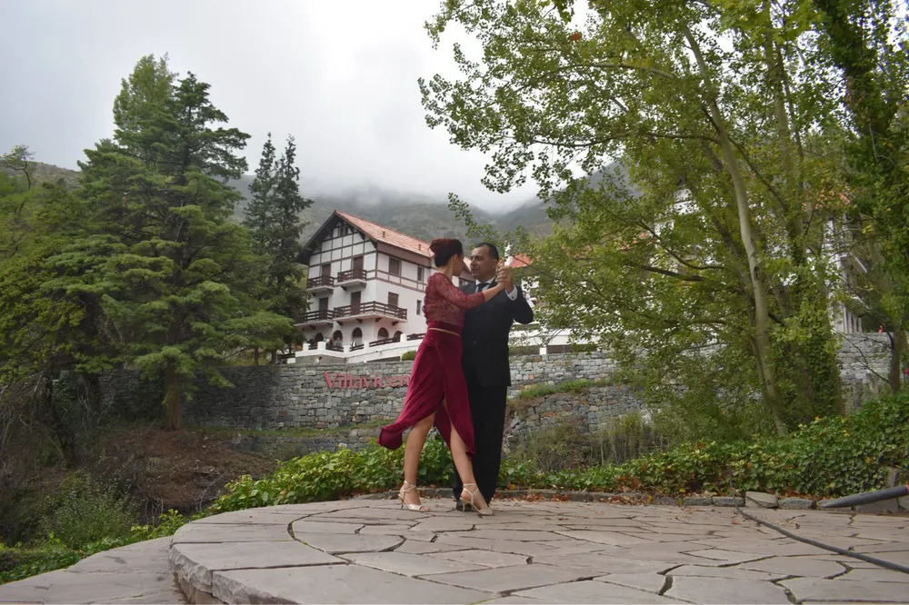 Bailarines de Tango