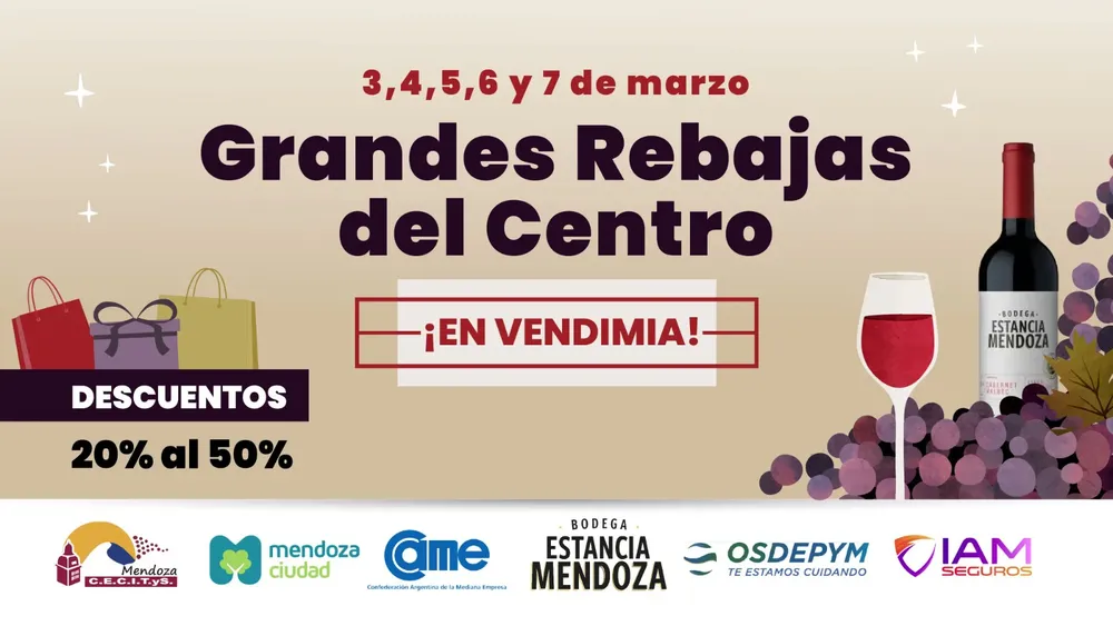 Ciudad - flyer rebajas en comercios