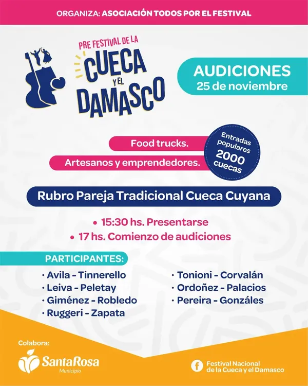 Pre Festival de la Cueca y el Damasco