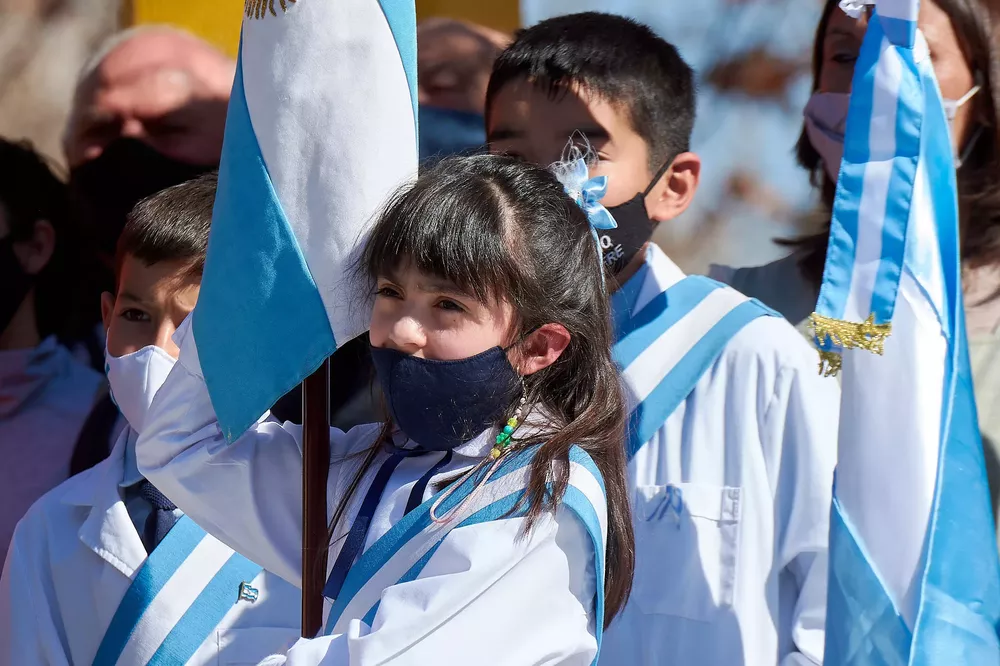 Abanderada. Foto: Emilio Diumenjo.