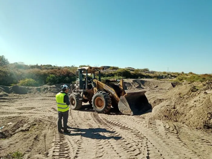 Mina ilegal en San Rafael (1)