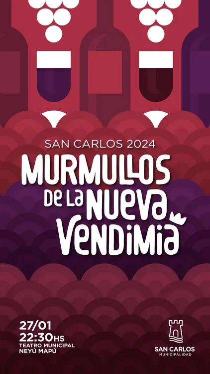 San Carlos flyer vendimia 2024