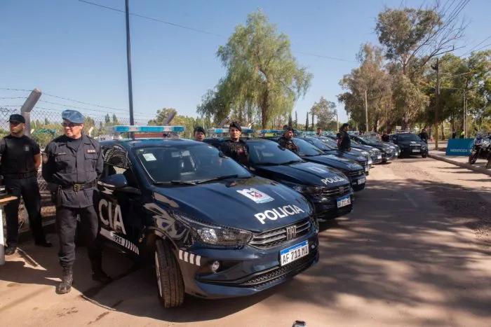 Equipamiento policial. Foto: Gobierno de Mendoza.