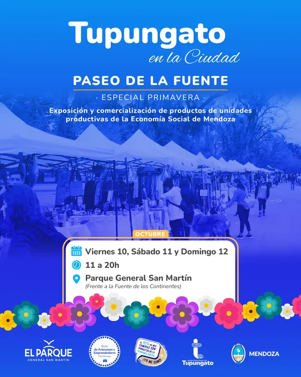 Tupungato flyer en la ciudad