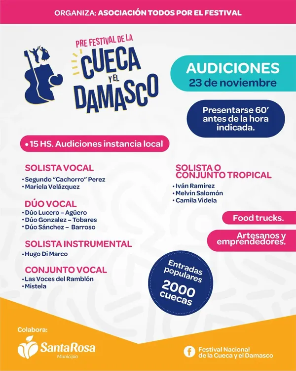 Pre Festival de la Cueca y el Damasco