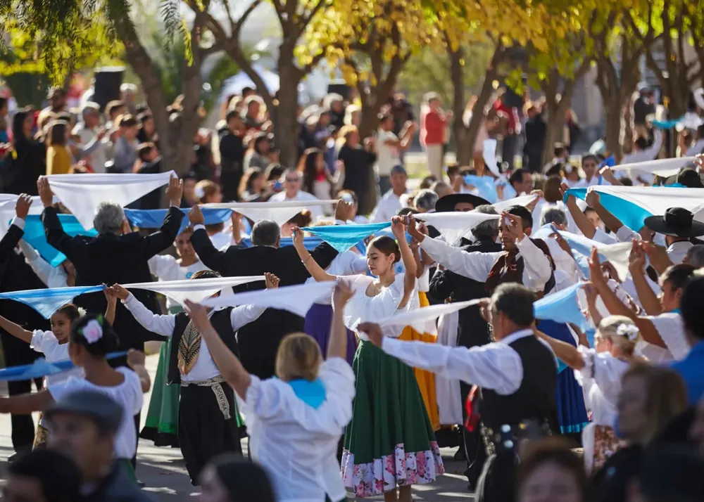 Danza folclórica Las Heras