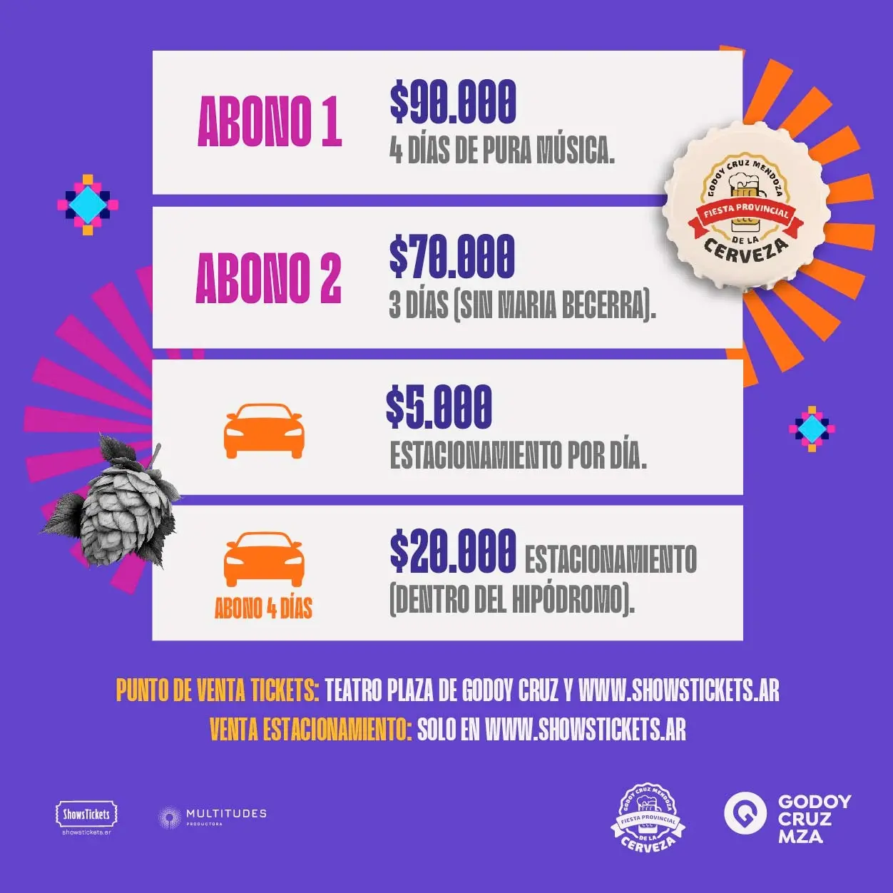 Fiesta de la Cerveza abonos