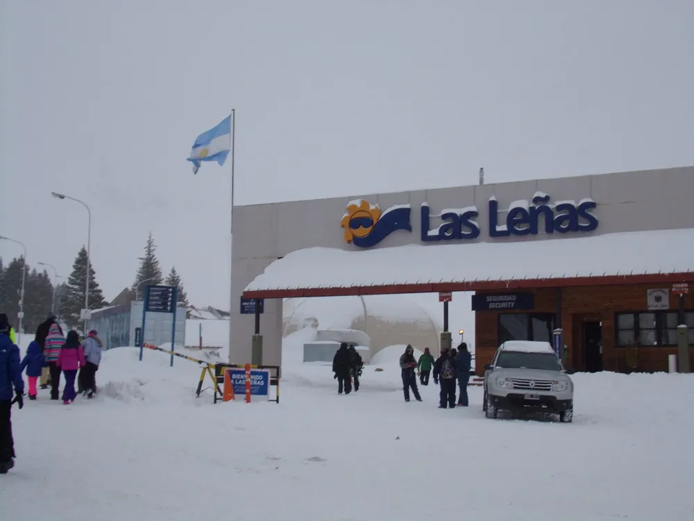 Las Leñas invierno 1