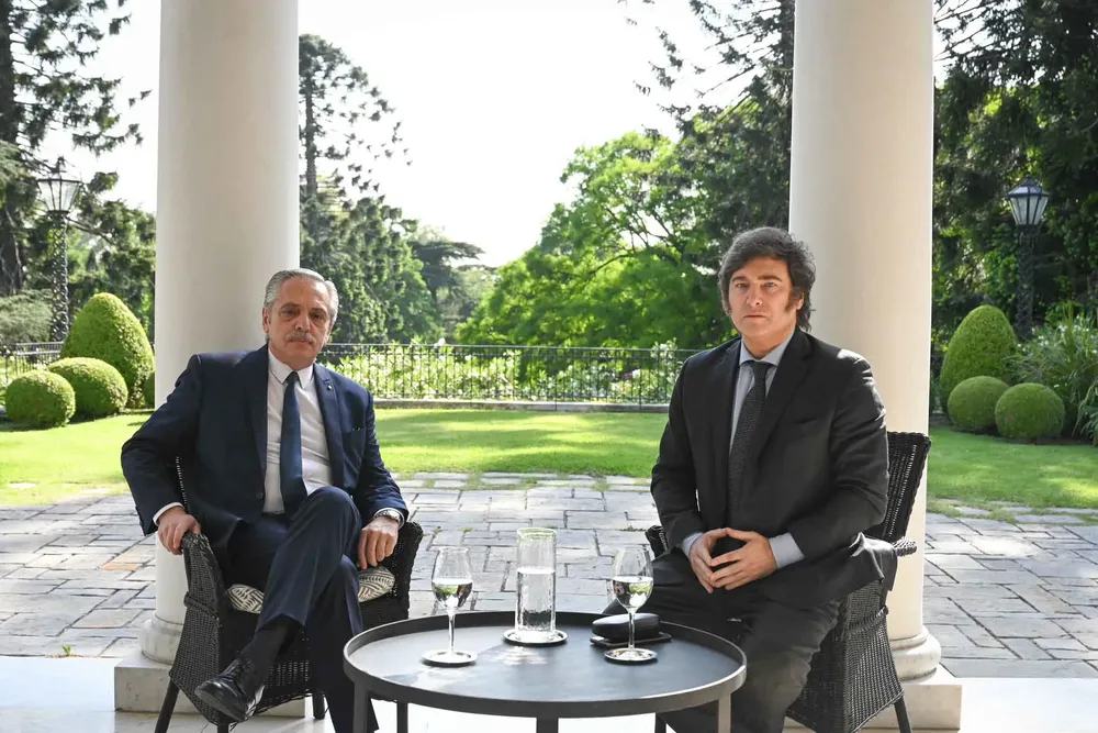Encuentro Fernández - Milei