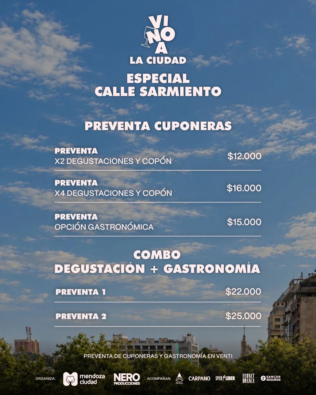 Ciudad - vino a la ciudad 2026 flyer 1