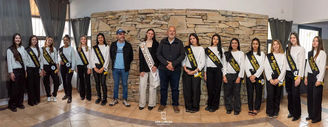 San Carlos candidatas a reina de los estudiantes 2025
