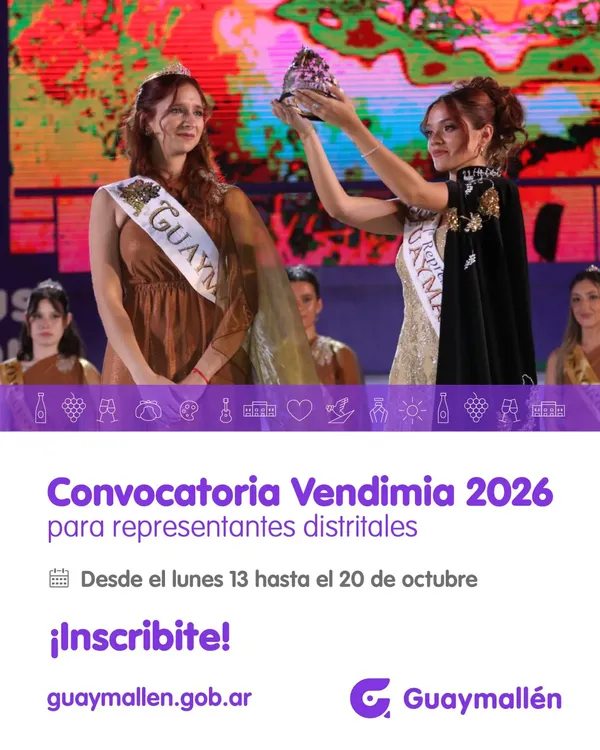 Guaymallén - vendimia 2024 coronación