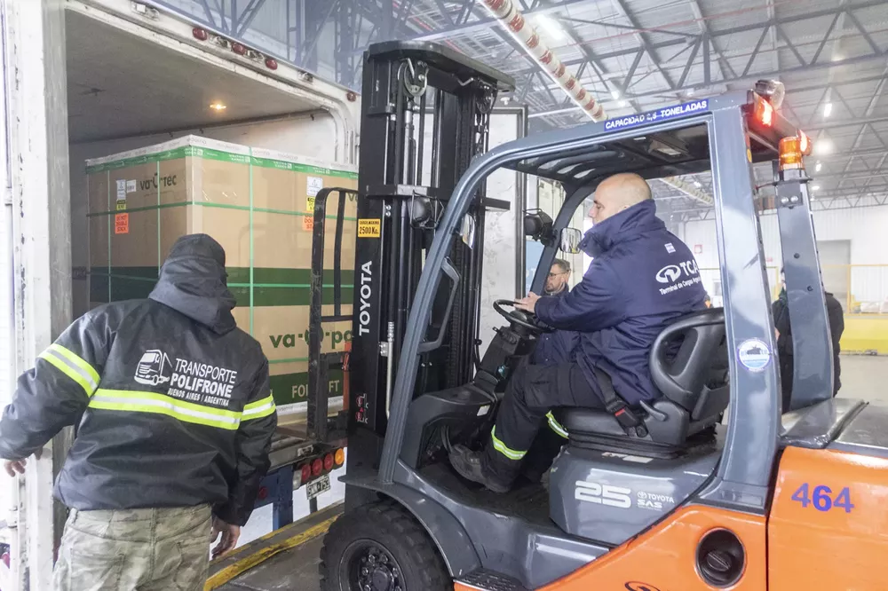 Trasporte de vacunas pediátricas