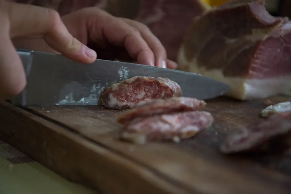 Corte de carne - triquinosis 2