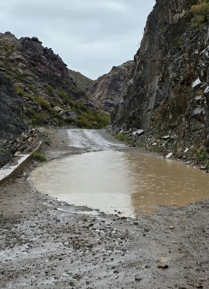 Cañon del Atuel - temporal 2