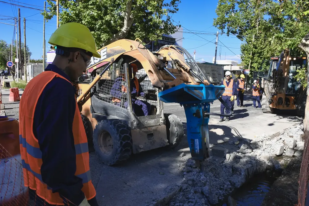 Guaymallen - corte por obras 1