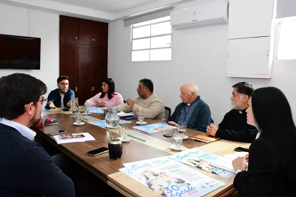 Santa Rosa de lima 3 presentación afiche