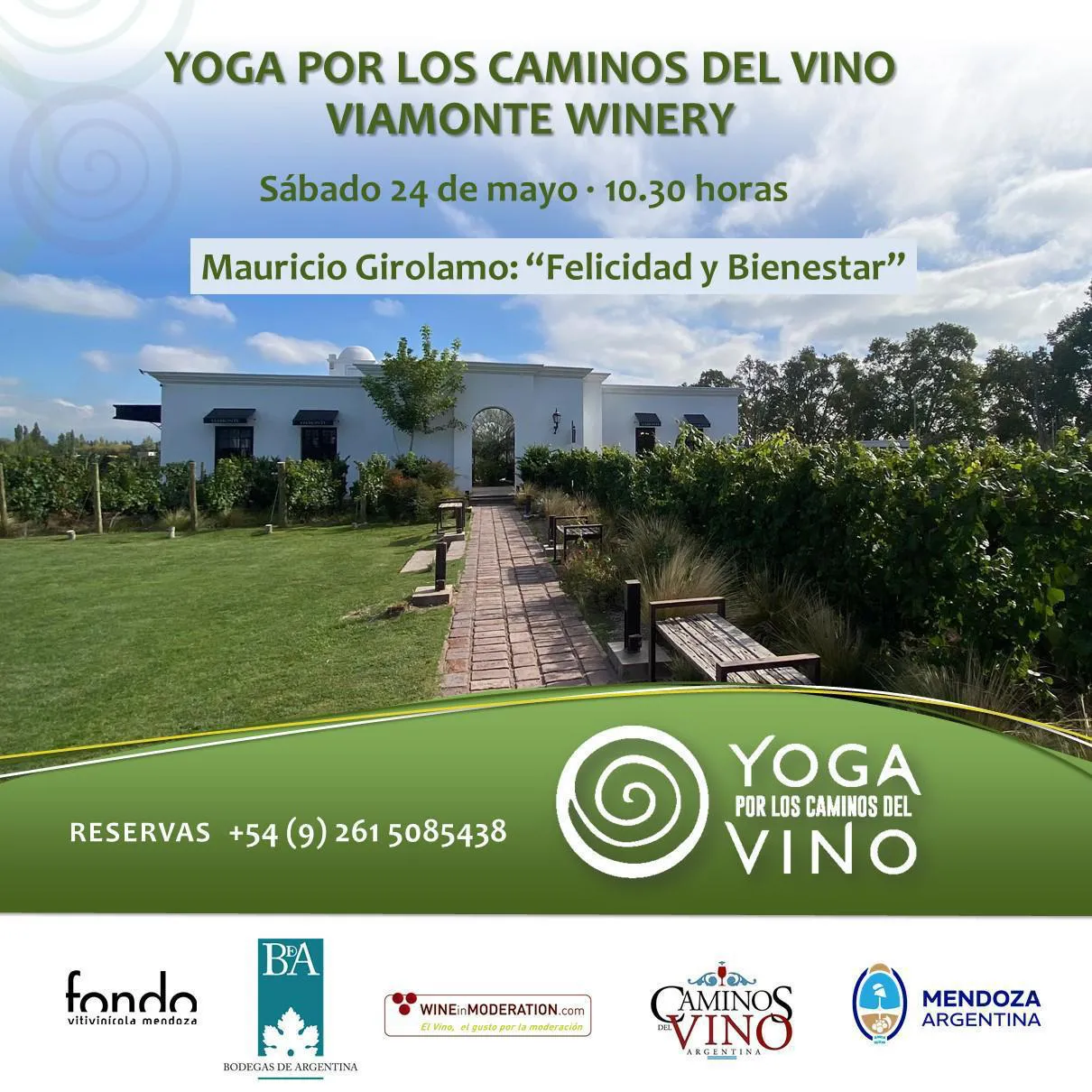 Yoga por los Caminos del Vino
