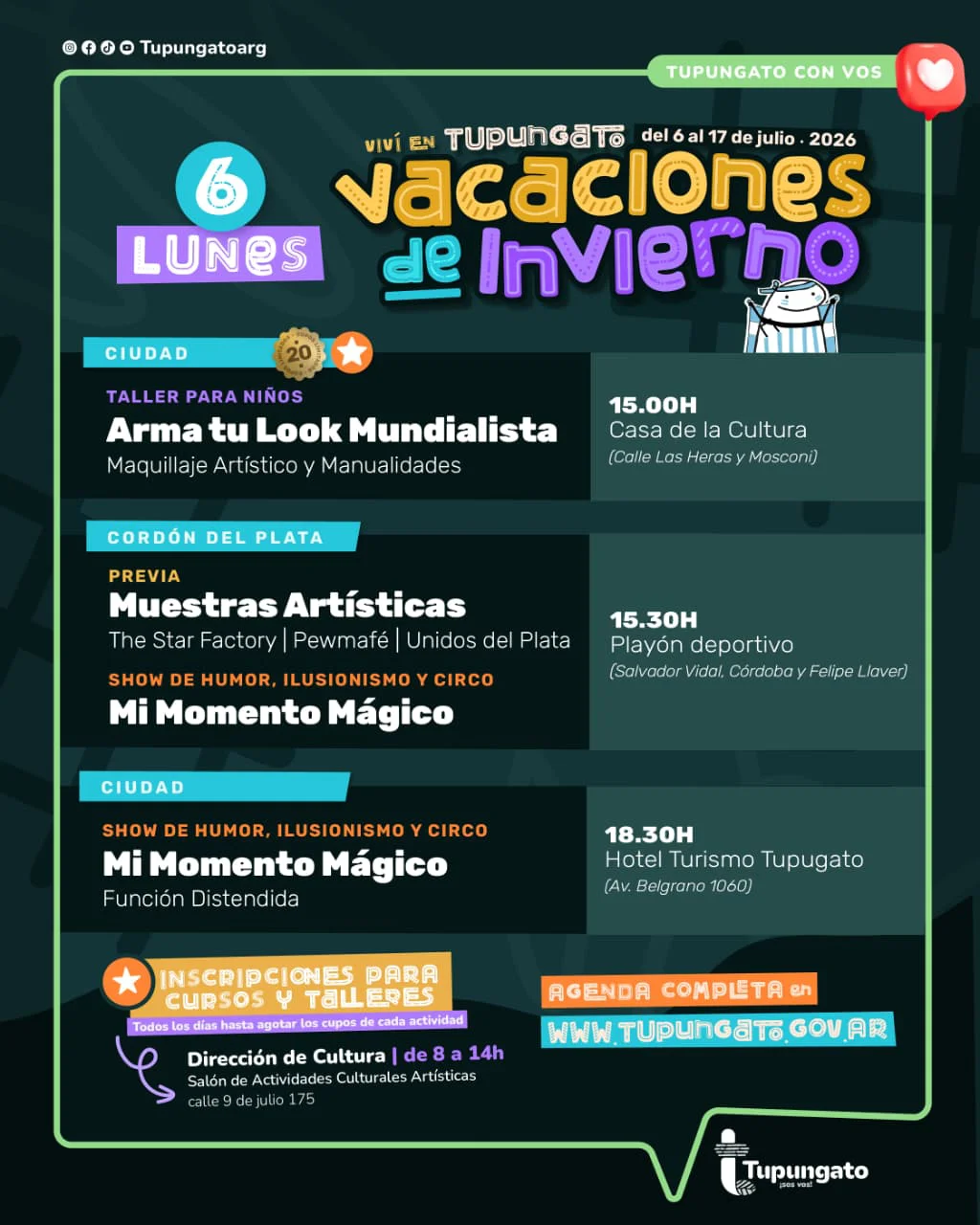 Tupungato - vacaciones de invierno flyer 3