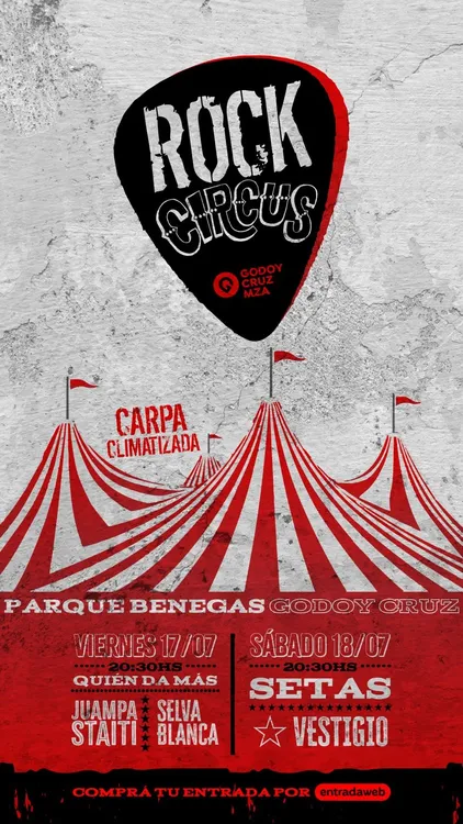 Godoy Cruz - Rock Circus flyer