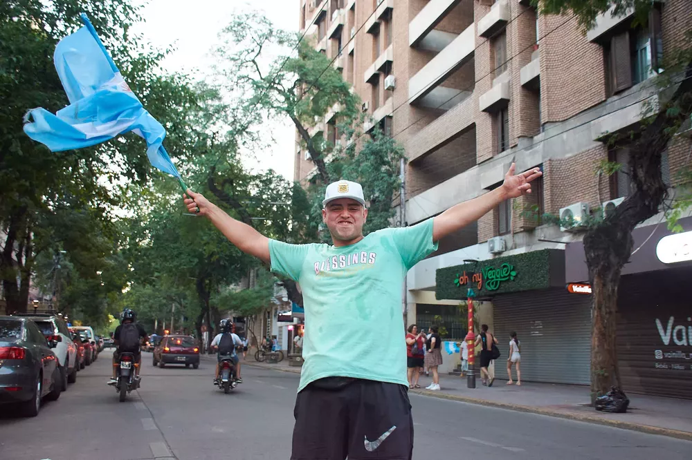 Festejos Argentina. Foto: Emilio Diumenjo.