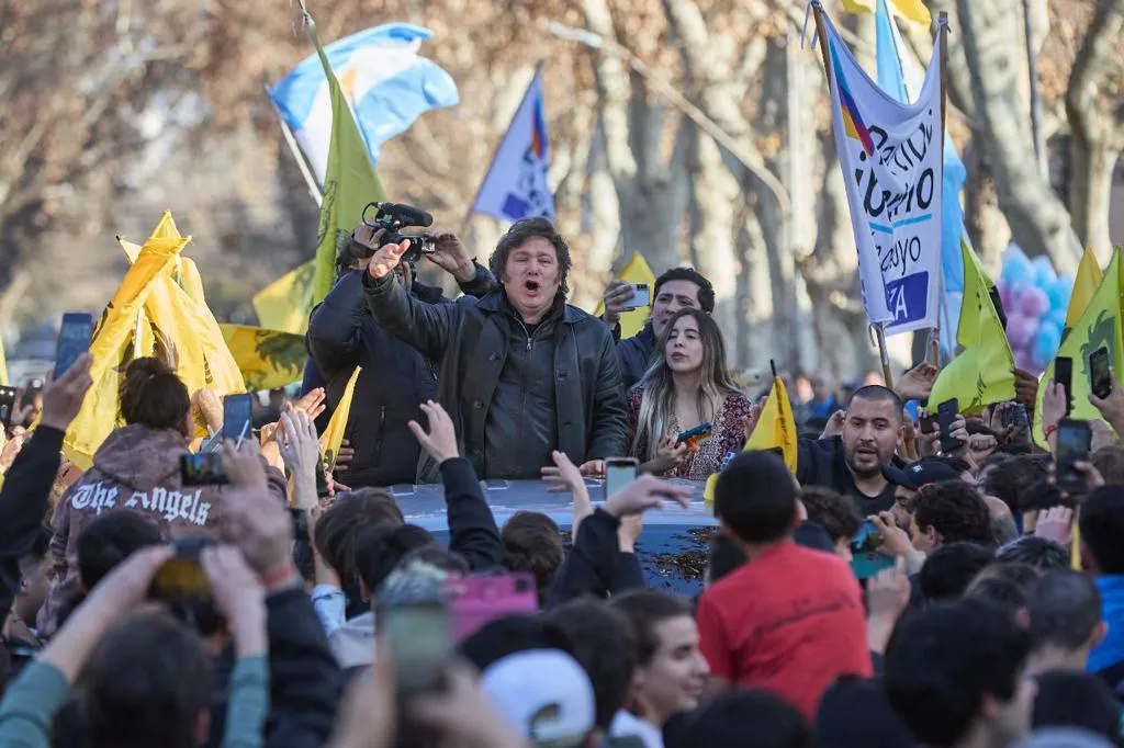 Javier Milei (Foto Marcelo Aguilar)