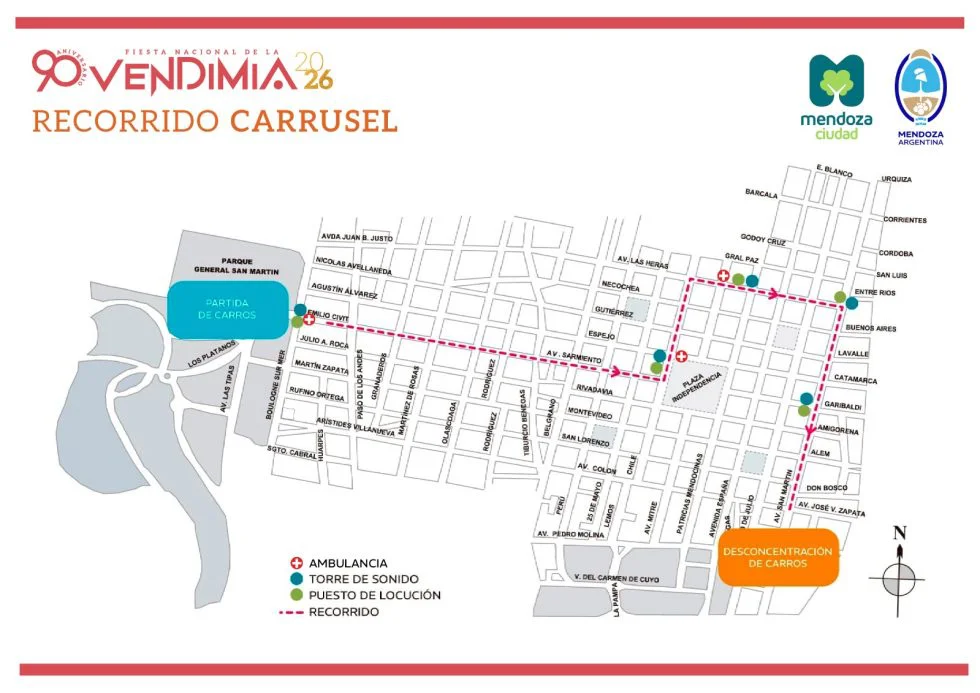 Recorrido - Carrusel - flyer 2026