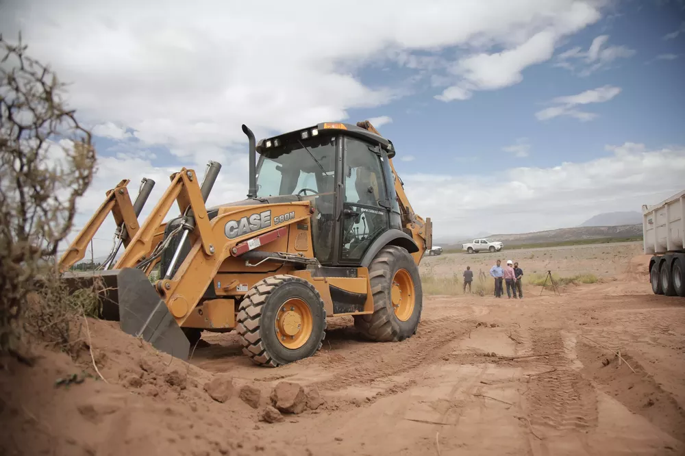 Inicio de obras cloacales en Malargüe