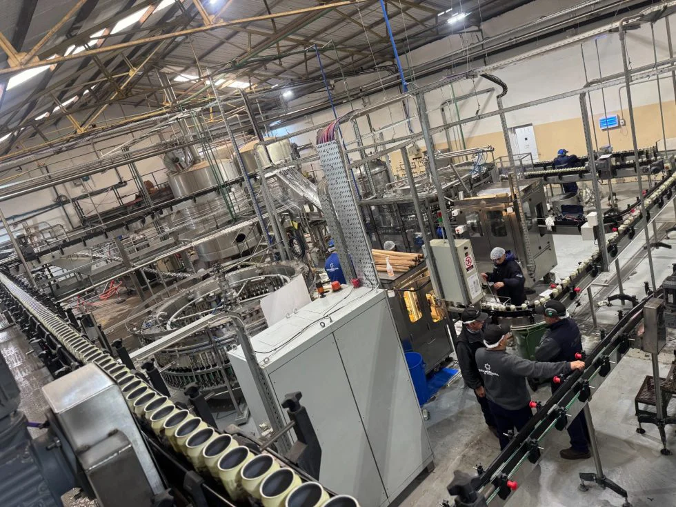 San Rafael - empresa de bebidas conectada al gas natural