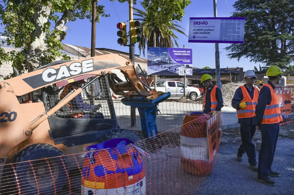 Guaymallén - corte de transito 1