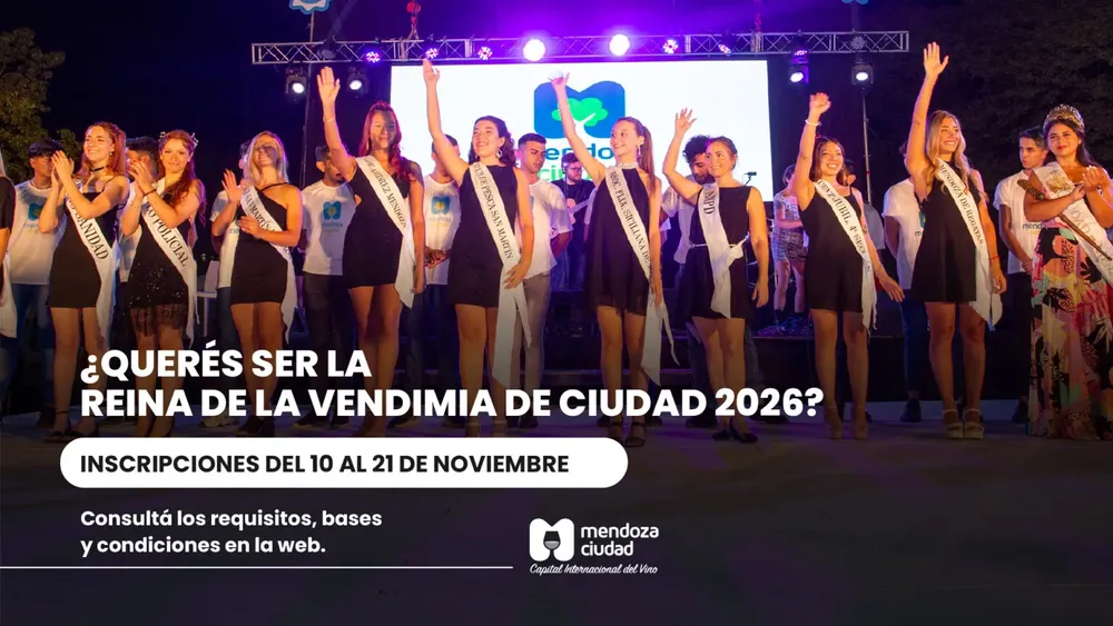 Ciudad - vendimia 2026 flyer inscripción