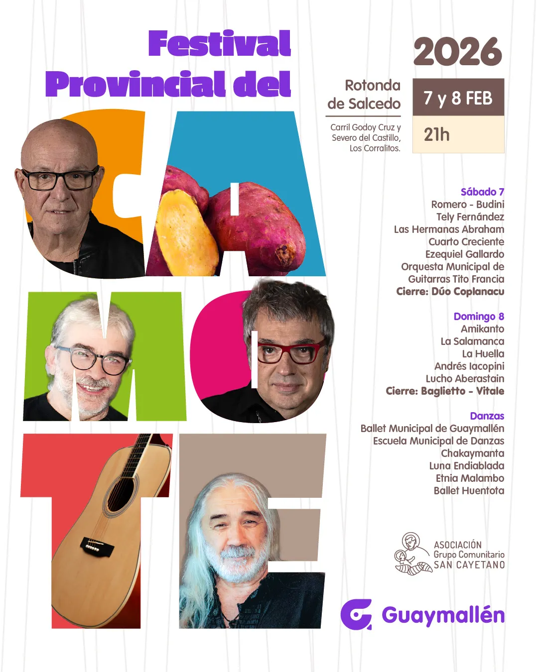 Guaymallén flyer camote 2026 2