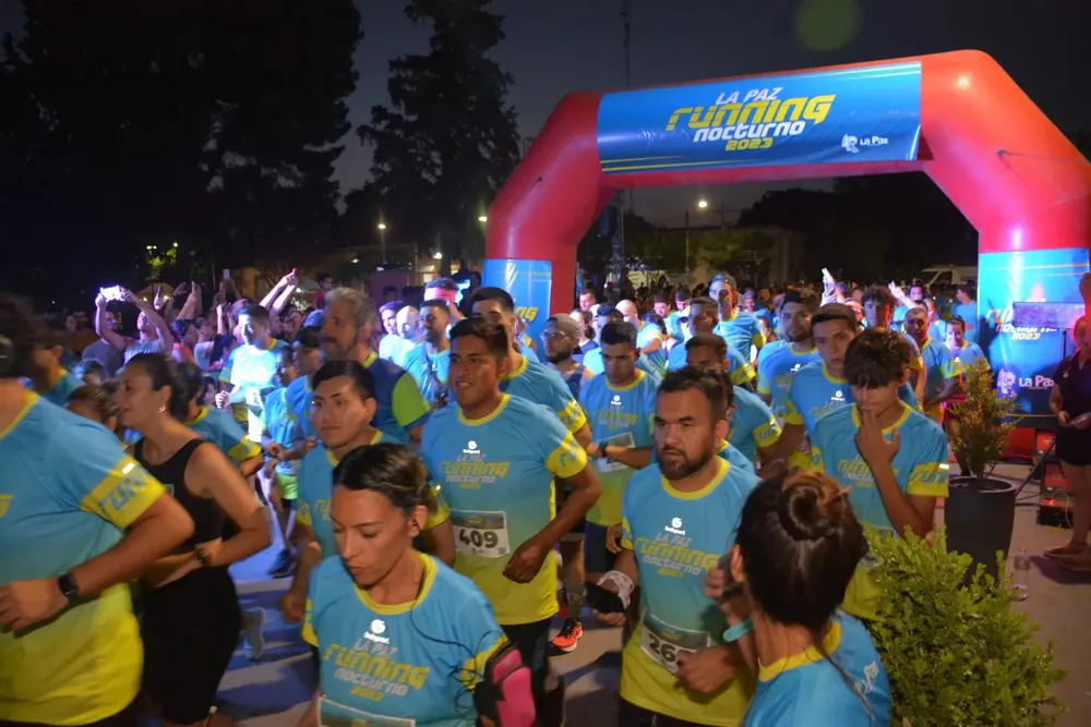 La Paz running nocturno