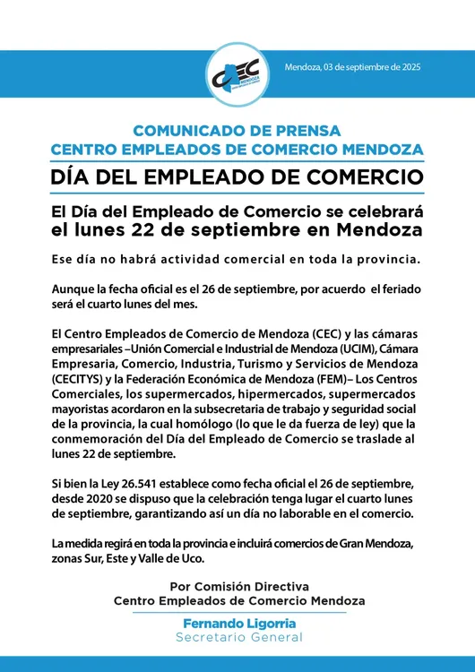 Comunicado Cec