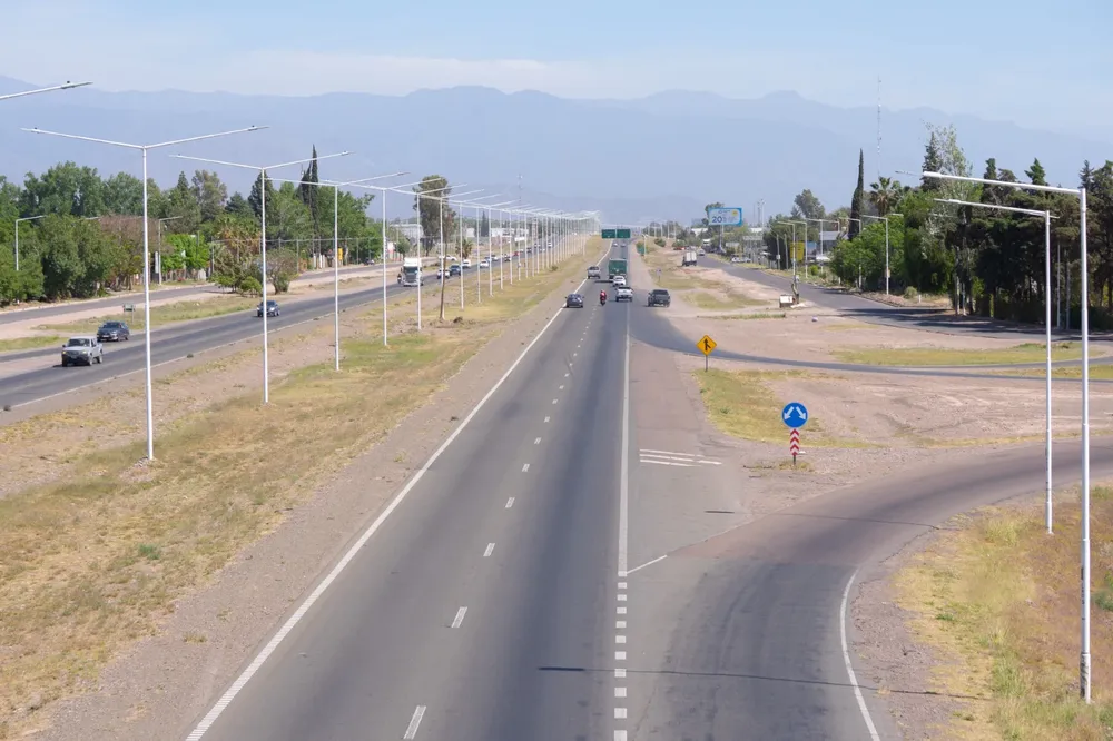 Obras en el Acceso Este Maipú 1