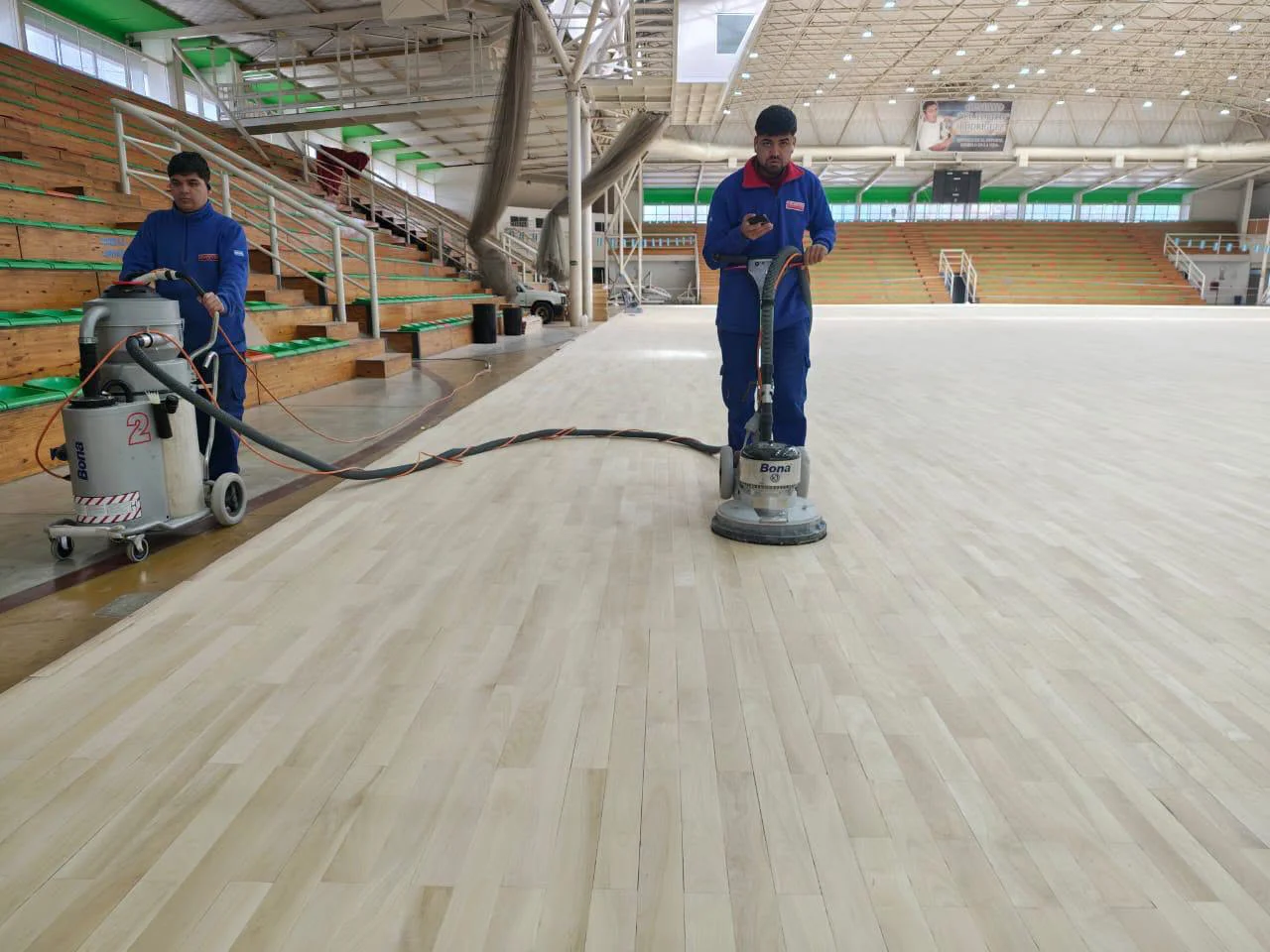 San Martín - restaración polideportivo