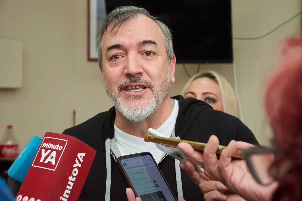 Presentación lista Verde ANUSATE - ATE. Foto: Emilio Diumenjo.