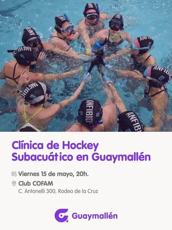 Guaymallén - flyer clinica de hochey