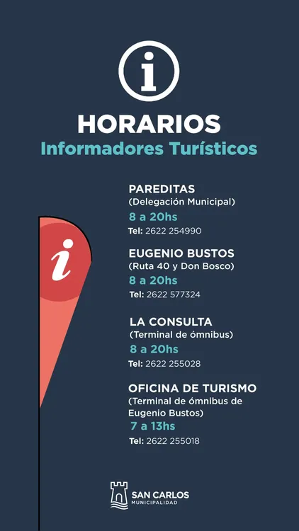 San Carlos informadores turisticos 2024