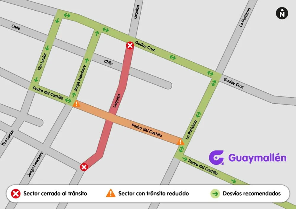 Guaymallén - renovación agua potable - urquiza flyer