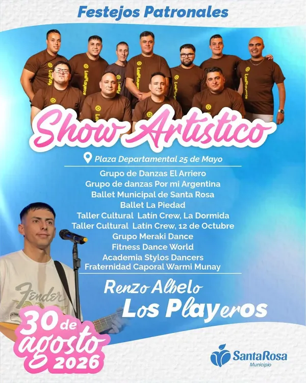 Santa rosa - 30 de agosto flyer