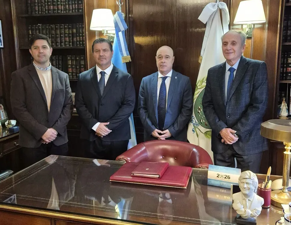 San Martín - reunión senado nacional 1