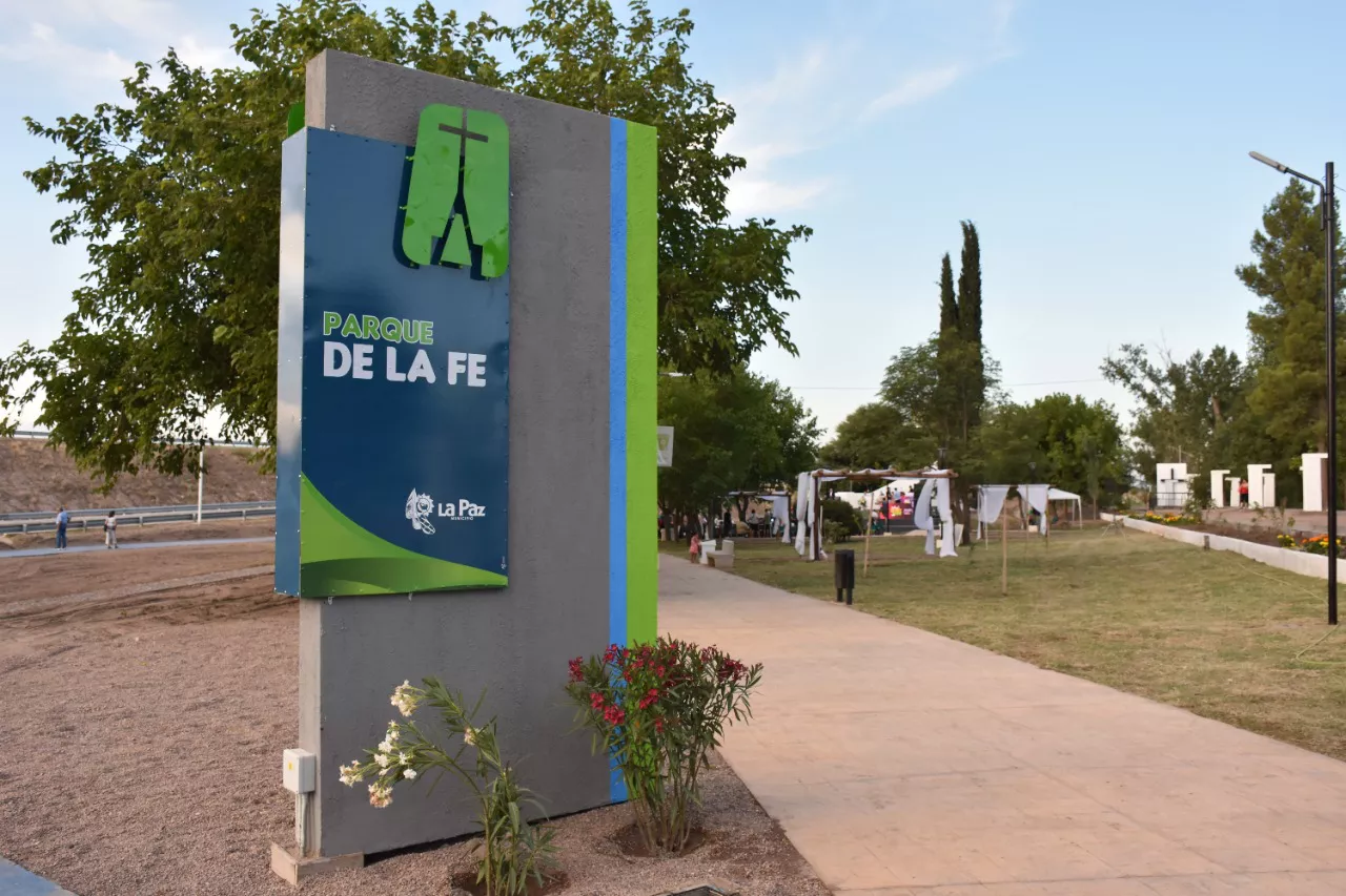 Parque de La Fe. Foto: Municipalidad de La Paz.
