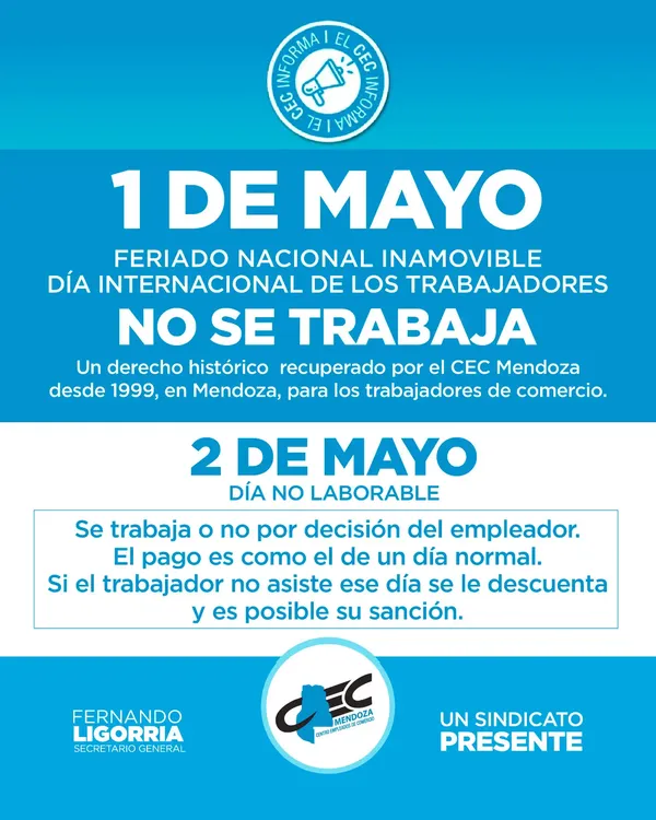 Cec 1 de mayo